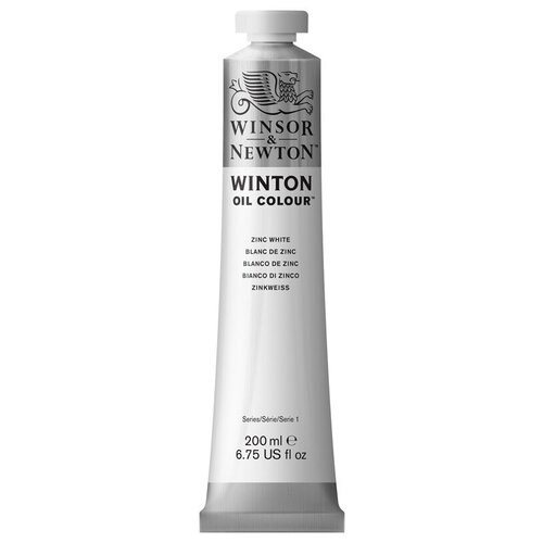 Купить Краска масляная художественная Winsor&Newton Winton , 200мл, туба, белый цинк, Winsor & Newton