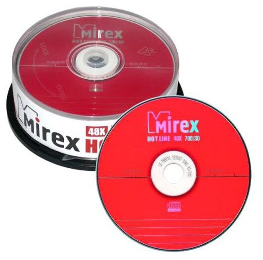 CD-R диск Mirex - фото №1