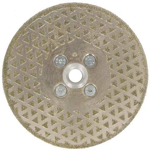 Алмазный гальванический диск 125мм с фланцем M14 MKSS алмазный диск по граниту 105 м14