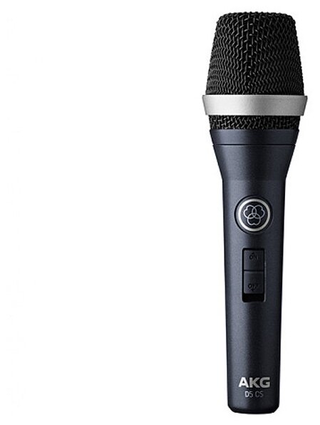 AKG D5CS - Микрофон сценический вокальный динамический кардиоидный с выключателем, разъём XLR