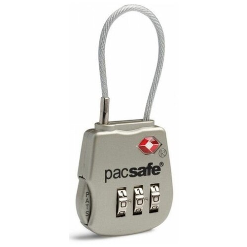 Кодовый багажный замок Pacsafe Prosafe 800 серебряный