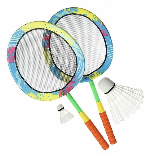 Бадминтон пляжный SILAPRO 645х31см волан 2шт резина нейлон полиэстер 1587₽