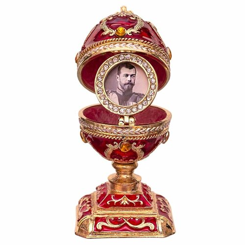 Пасхальное яйцо в стиле Фаберже Николай Второй 88 см 4250₽