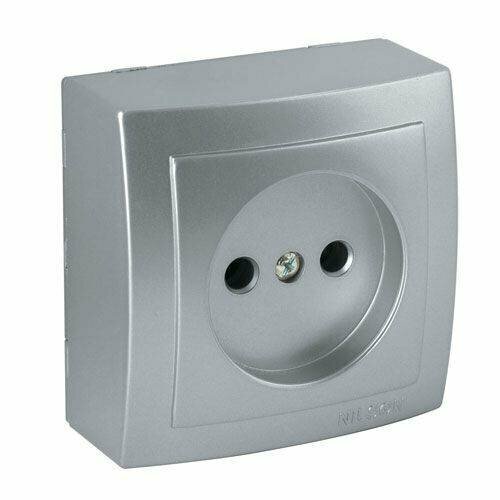 фото Nilson Розетка 1-я о/п Шампань THEMIS NILSON (1/10/100) 26141015