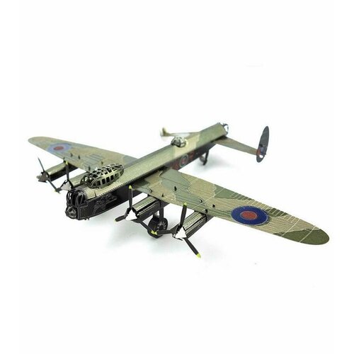 фото Металлический конструктор / 3d конструктор / сборная модель 3d metal model lancaster ww11