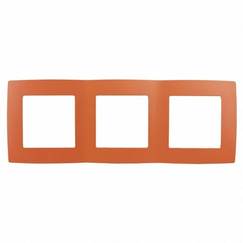 ЭРА 12-5003-22 Оранжевый рамка на 3 поста, 12 Б0019405 (68 шт.)