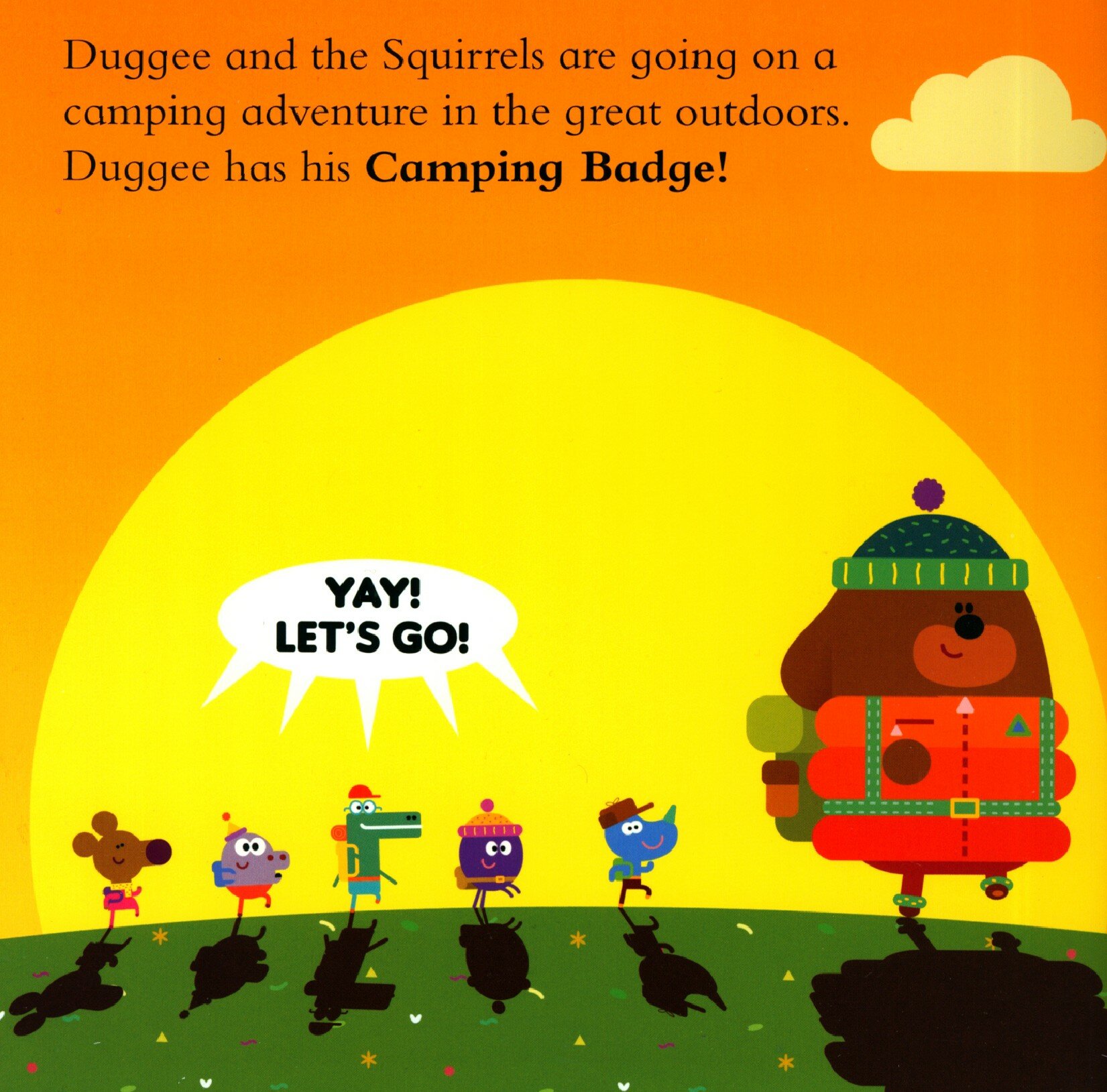 The Camping Badge. A Lift-the-Flap Book - фото №2