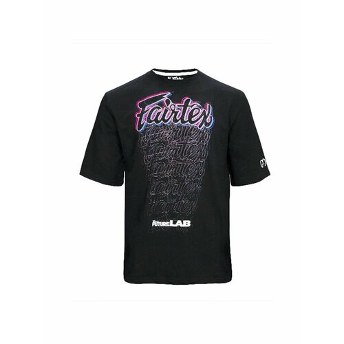 Футболка Fairtex, размер L, черный футболка fairtex размер l черный