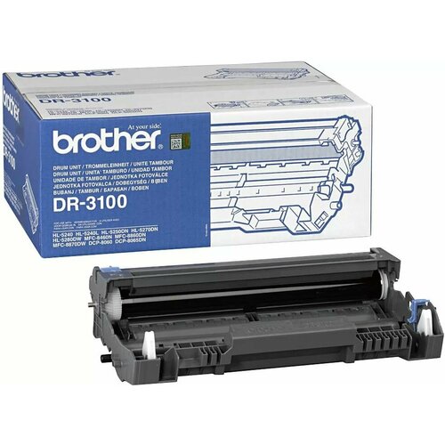 Фотобарабан оригинальный Brother DR-3100 для принтера Brother DCP-8065DN; HL-5240; HL-5250DN барабан dr 3100 для brother hl 5250dn hl 5240 hl 5250 mfc 8860dn dcp 8065dn 25000 стр galaprint