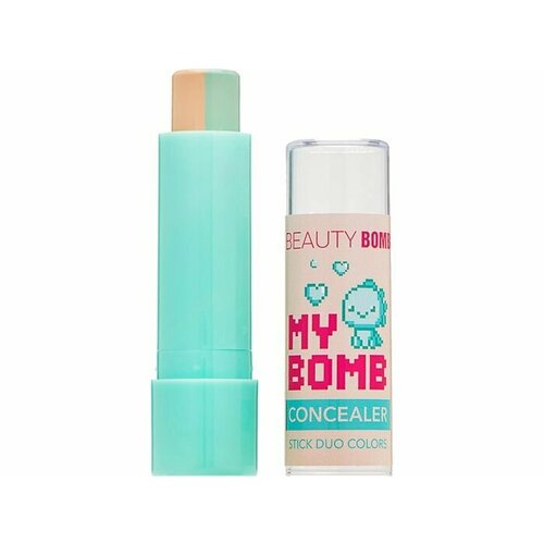 Консилер стик двухцветный Beauty Bomb Concealer stick duo colors Bomb concealer консилер стик двухцветный beauty bomb concealer stick duo colors bomb concealer 3 8 гр