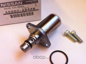 Регулятор давления топлива тнвд nissan a6860-aw42b