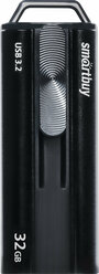 Флеш-накопитель USB 3.0/3.1 Smartbuy 032GB Iron-2 Metal Black (SB032GBIR2K)