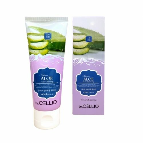 Пенка для умывания DR. Cellio G70 Nature Aloe с экстрактом алое, 100мл - фото №6