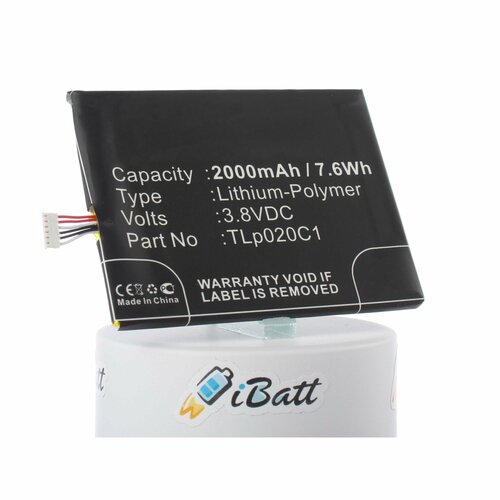 аккумуляторная батарея ibatt 2000mah для alcatel one touch idol mini one touch idol s ot 6037y ot 6040 ot 6032x ot 6040d ot 6035r one touch idol x dual Аккумуляторная батарея iBatt 2000mAh для телефонов, смартфонов Alcatel