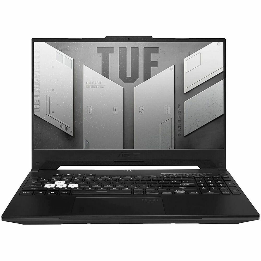 ASUS Ноутбук ASUS TUF Dash F15 FX517ZR-HQ008 Intel Core i7-12650H/16Gb/SSD1Tb/RTX 3070 8GB/15.6"/WQHD (2560x1440)/IPS/165hz/noOS/Off Black (90NR0AV3-M004W0) FX517ZR-HQ008