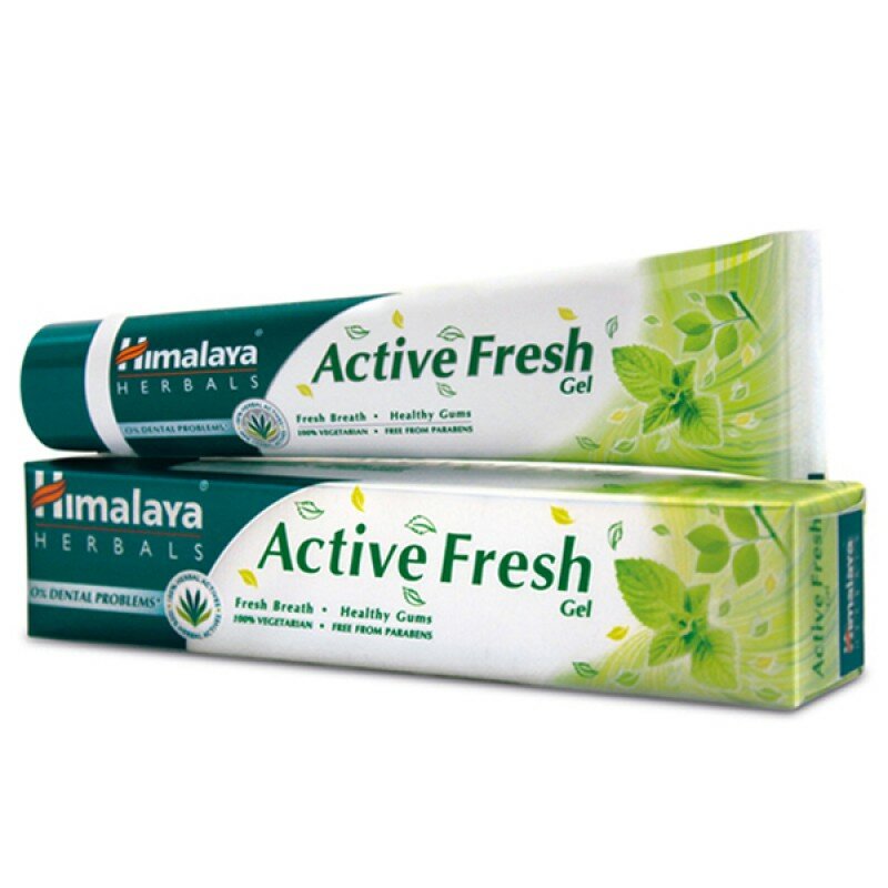 Зубная паста-гель Активная Свежесть Хималая (Active Fresh Himalaya), 80 грамм