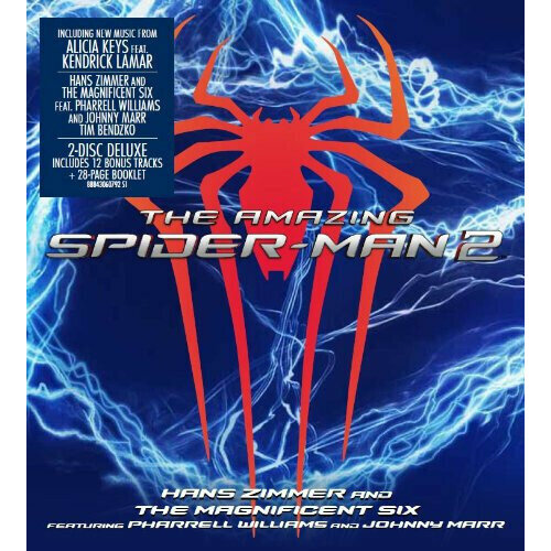 hans zimmer interstellar original motion picture soundtrack expanded edition AudioCD Hans Zimmer, The Magnificent Six, Pharrell Williams, Johnny Marr. The Amazing Spider-Man 2 (The Original Motion Picture Soundtrack) (2CD, Deluxe Edition)