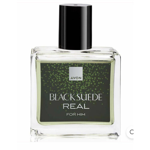 Мужская туалетная вода Black Suede Real от Avon avon туалетная вода black suede real для него 75 мл новинка июня 2023года