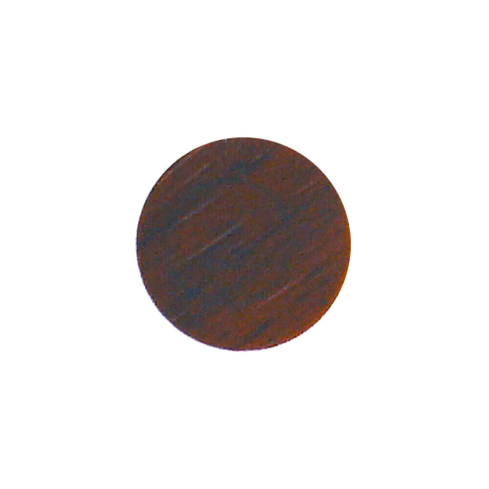 Заглушка декоративная d14 мм самоклеящаяся махагон (50 шт.) 5726928/117460