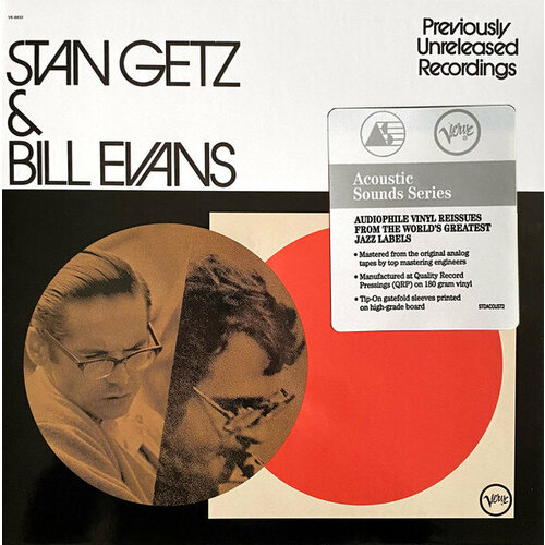 Stan Getz & Bill Evans - Previously Unreleased Recordings [Acoustic Sounds Series] (V6-8833) саундтрек sony sonya belousova giona ostinelli the witcher music from the netflix original series black vinyl gatefold