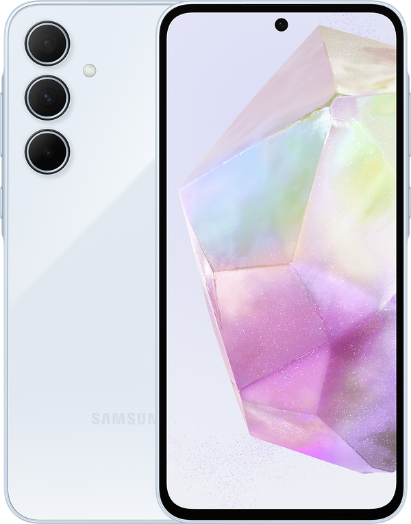 Смартфон Samsung Galaxy A35 5G 6/128 ГБ, Dual nano SIM, голубой