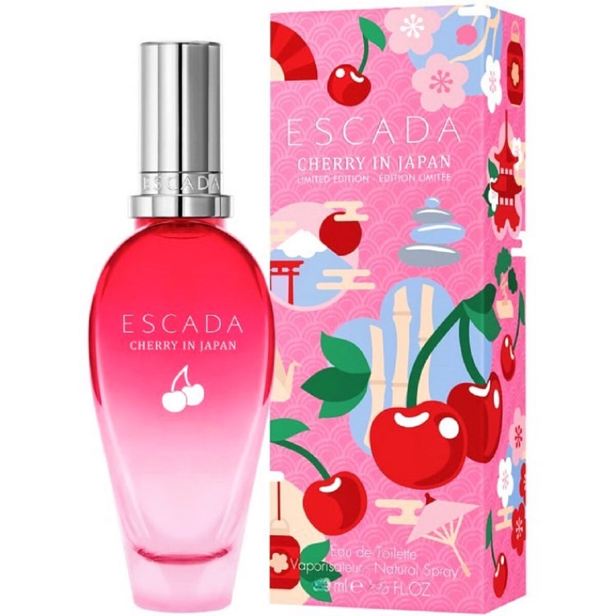 Туалетная вода (edT) ESCADA CHERRY IN JAPAN женская 1,2мл пробник