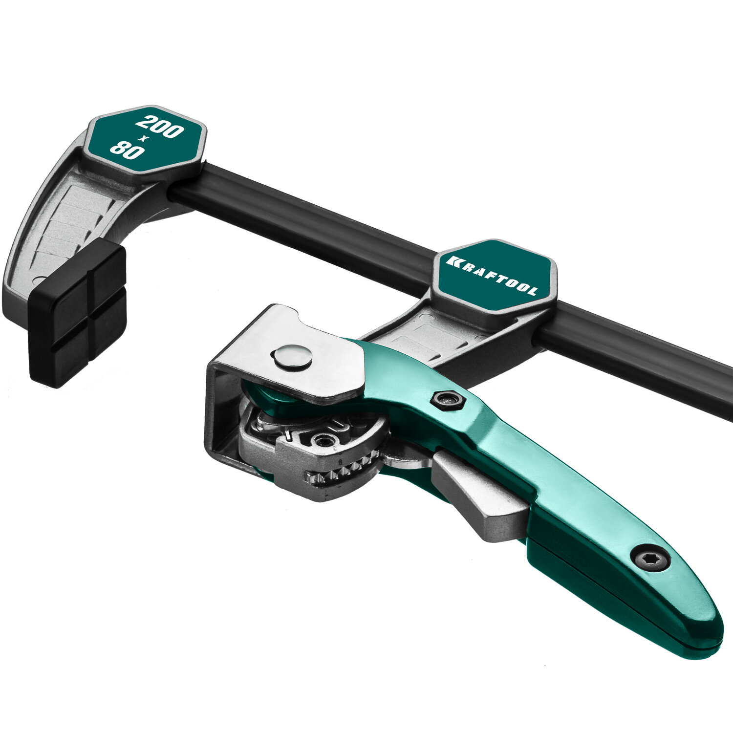 Струбцины KRAFTOOL KL-200/80, 80 х 200 мм, струбцина F (32019-080-200)