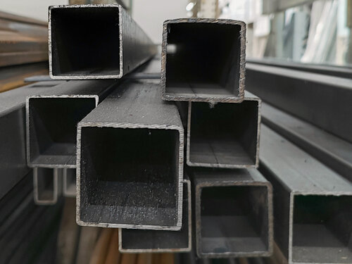 Изображение товара Труба профильная стальная 50х50х4 мм. Квадратная. Длинна 6 м.