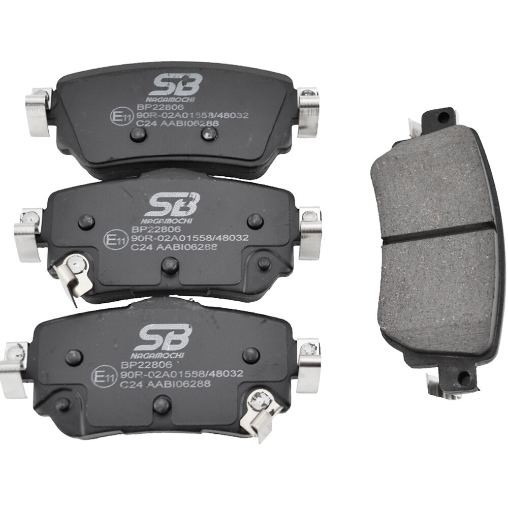 Колодки тормозные дисковые зад SB Nagamochi BP22806