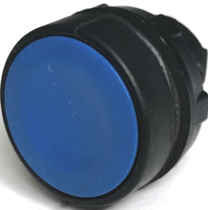 КМЕ 41 синий IP40 LAY4-EA6. BR Головка плоская с возвратом 22 мм