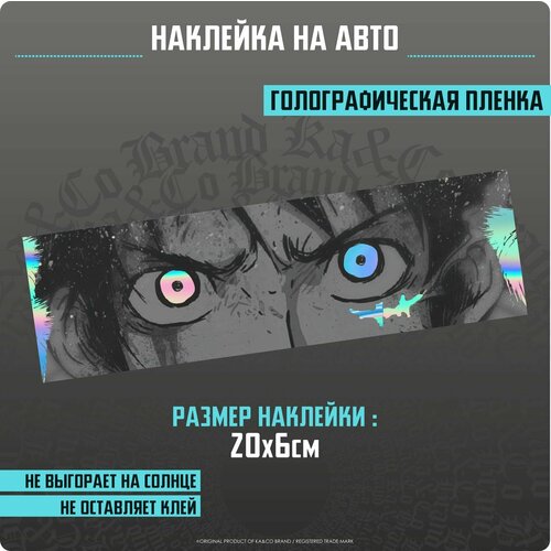 фото Наклейка на авто стикер one piece ka&co