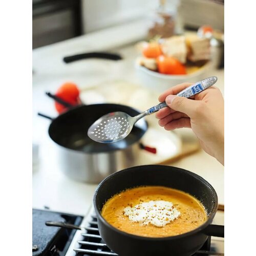 Ложка шумовка металлическая 350₽