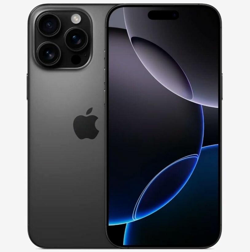 Смартфон Apple iPhone 16 Pro Max 1 TB цвет Black Titanium (черный титан)