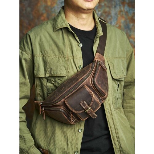 Сумка кросс-боди NASVA, желто-коричневый