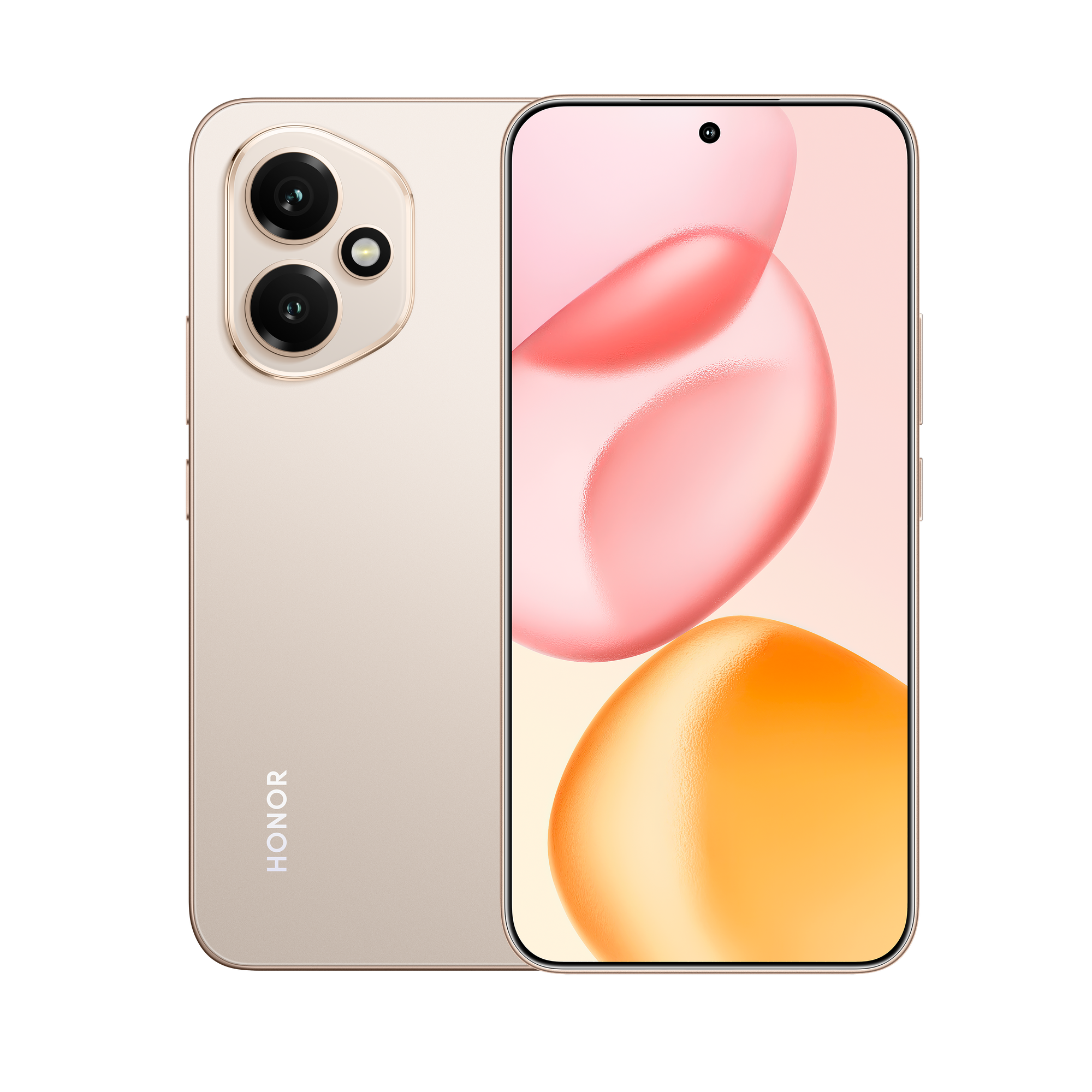 Смартфон HONOR 400 12/256 ГБ Global для РФ, Dual: nano SIM + eSIM, золотой