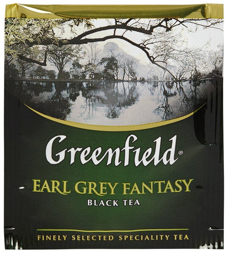 Чай черный Greenfield Earl Grey Fantasy, 25 пакетиков - фото №15