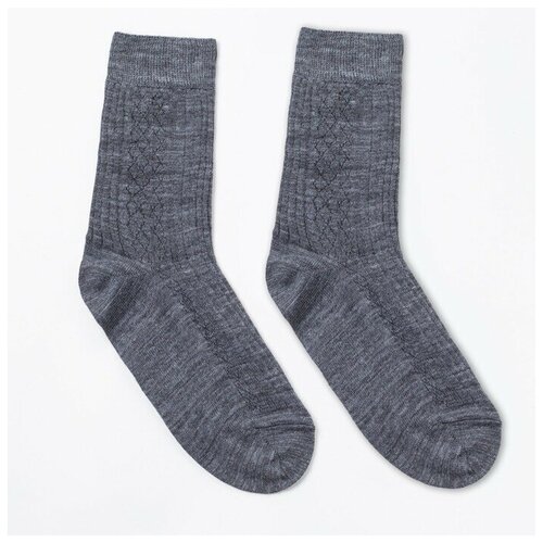 Носки GRAND LINE, размер 27, серый носки grand line размер 41 42 черный