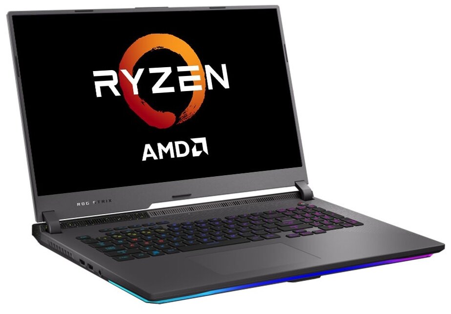 Ноутбук ASUS G713RM-KH097W Strix Ryzen R7 6800H 16G 1T SSD 173 FHD 360Hz GeForce RTX 3060 6G Win11 Серый 90NR08K4-M00500