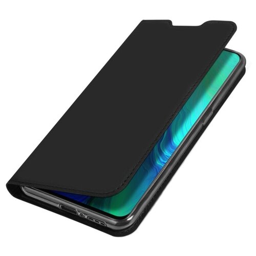 фото Чехол-книжка mypads для moto g8 plus водоотталкивающий с мульти-подставкой на жесткой металлической основе черный