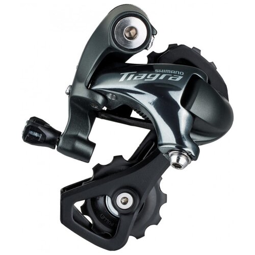 Перек-ль задний Shimano Tiagra, 4700, SS, 10ск. совмест. для 2-х звезд 23-28T суппорт перекл зад sora ardr3000gs 2 8288 9ск резьба средний черный без уп shimano