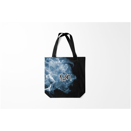 фото Сумка-шоппер / 40х40 см / рок / koяn korn burnettie