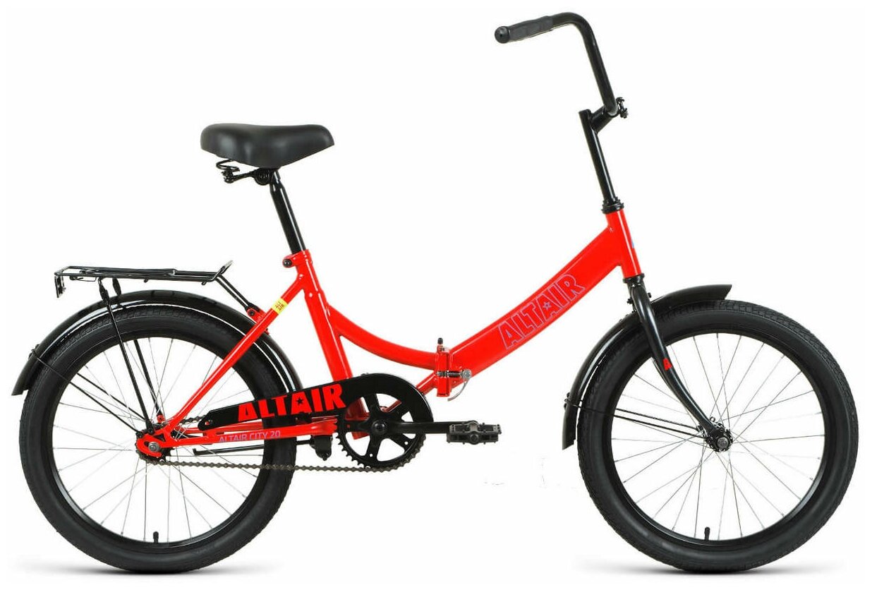 ALTAIR Городской велосипед ALTAIR City 20 красный/голубой 14