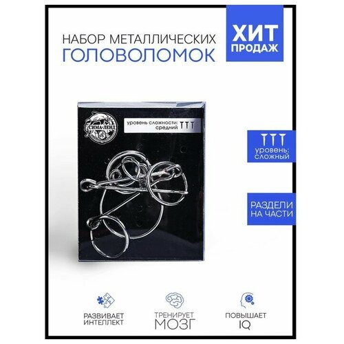 Puzzle Головоломка «Раздели на части» № 19