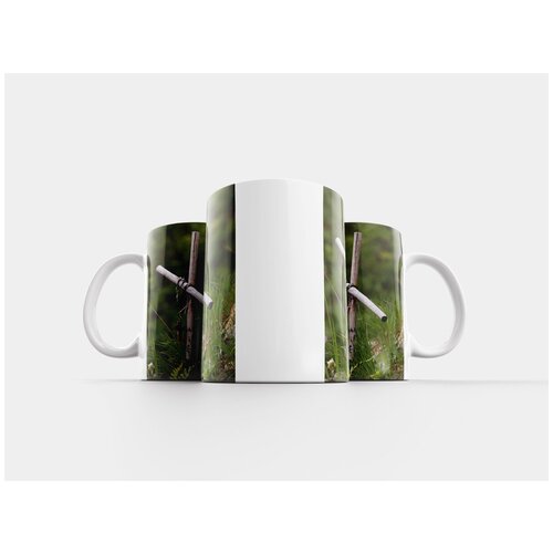 фото Кружка "придорожный крест, паломнический крест, дорожка" 320 мл lotsprints