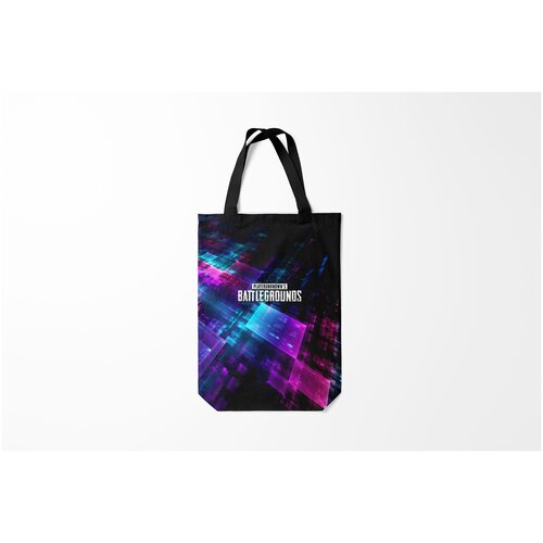 фото Сумка-шоппер / 31х42 см / геймерам / pubg neon style 2019 burnettie