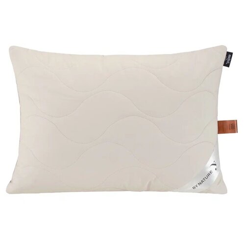 Подушка упругая MOYЁ home Camel Wool, верблюжья шерсть, 100% хлопок, тик, 50x70