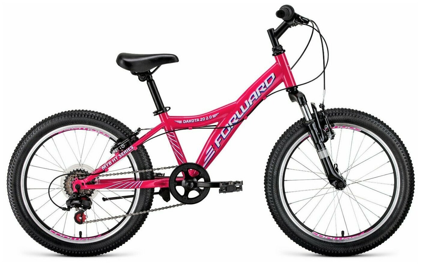 Велосипед детский Forward DAKOTA 20" 2.0, 10.5" розовый