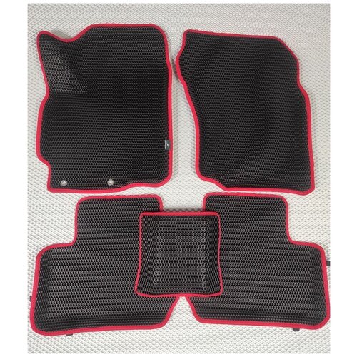 Ковры автомобильные EVA с бортами для MITSUBISHI OUTLANDER III/мицубиши аутлендер 3 (2012-2022г.в.)