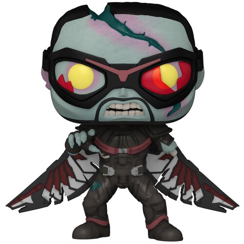 Фигурка Funko POP! Bobble Marvel What If Zombie Falcon 57377 фигурка funko pop marvel what if zombie captain america bobble head 9 5 см