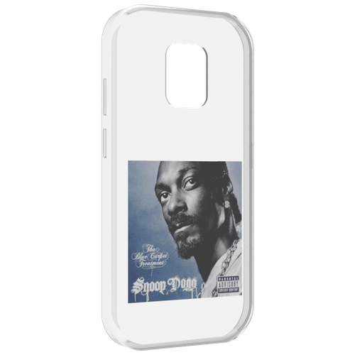 Чехол MyPads Snoop Dogg THA BLUE CARPET TREATMENT для UleFone Power Armor 14 / 14 Pro задняя-панель-накладка-бампер
